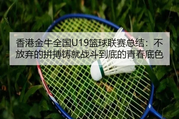 香港金牛全国U19篮球联赛总结：不放弃的拼搏铸就战斗到底的青春底色